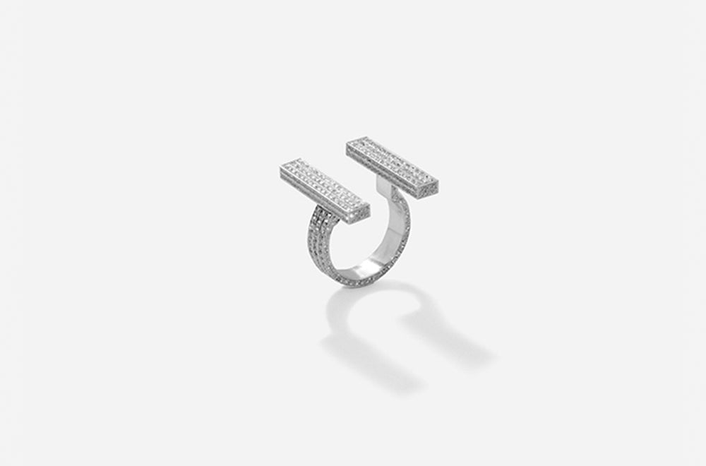 COLLECTION II RING / White Gold