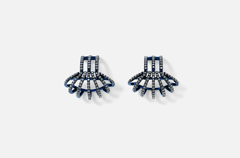 COLLECTION I EARRINGS / Blue Gold
