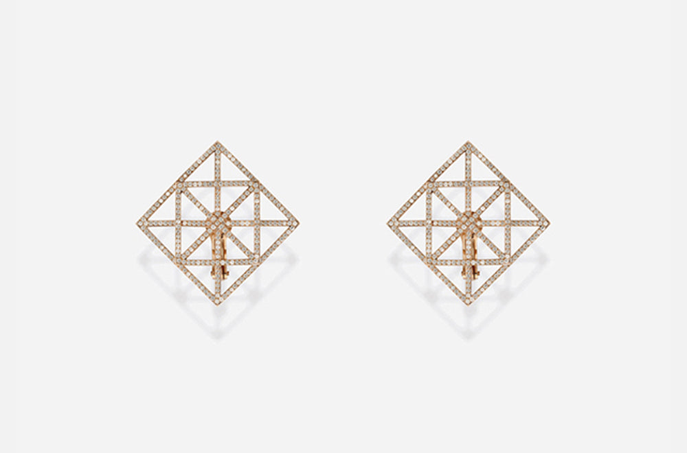 COLLECTION I EARRINGS / Rose Gold
