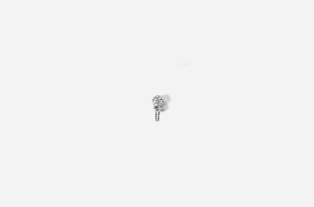 DROPS EARRING / White Gold