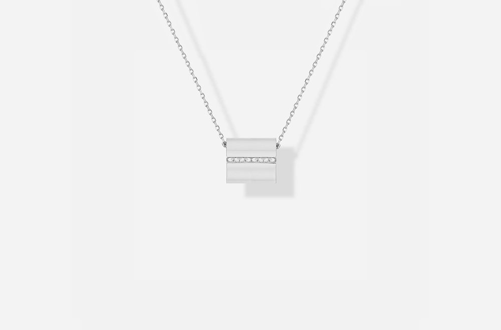 MONUMENT PENDANT / White Gold