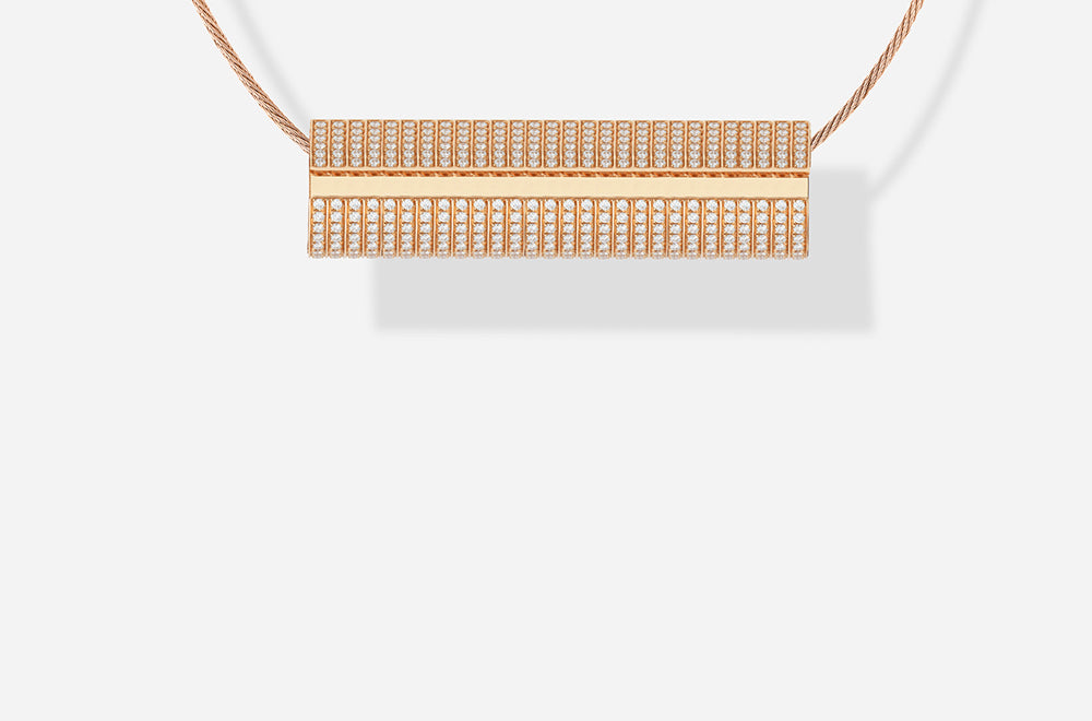 MONUMENT PENDANT / Rose Gold