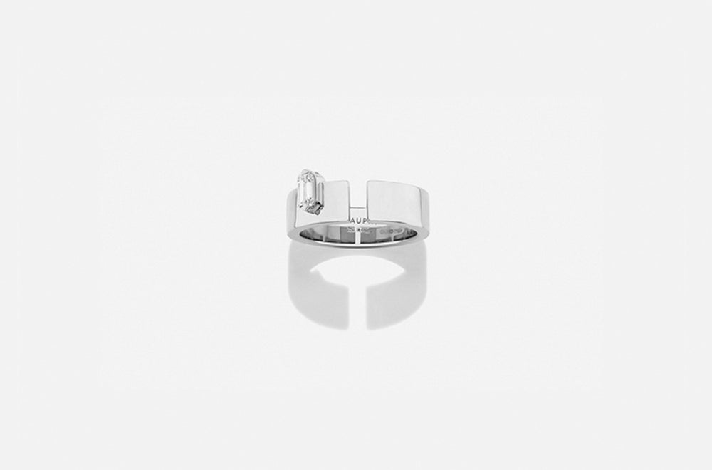 DISRUPTIVE RING / White Gold