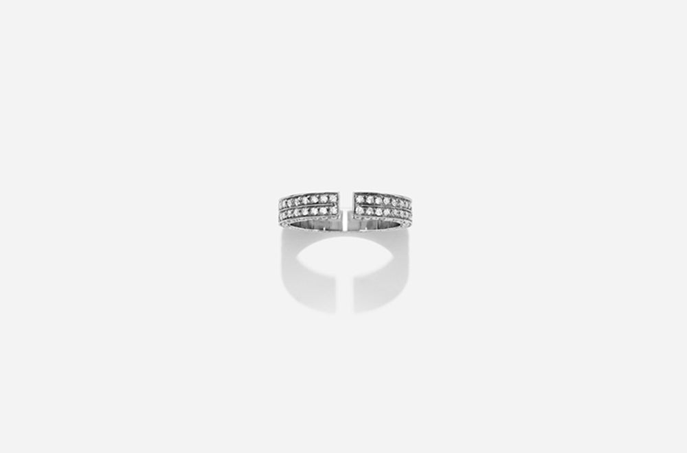 B4G2 C RING / White Gold