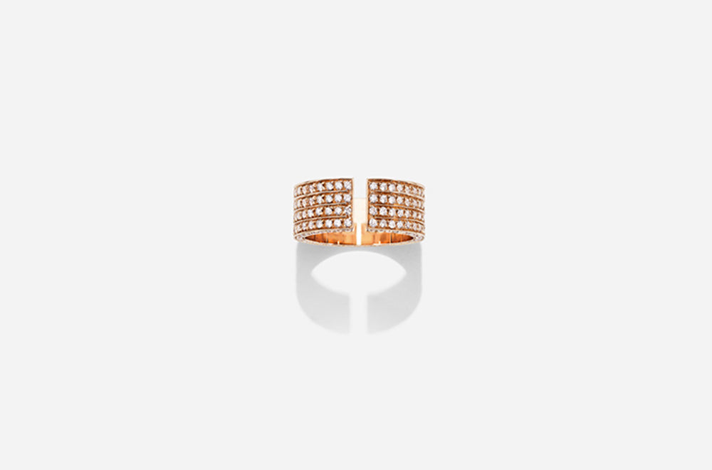 B8G2 C Ring / Rose Gold