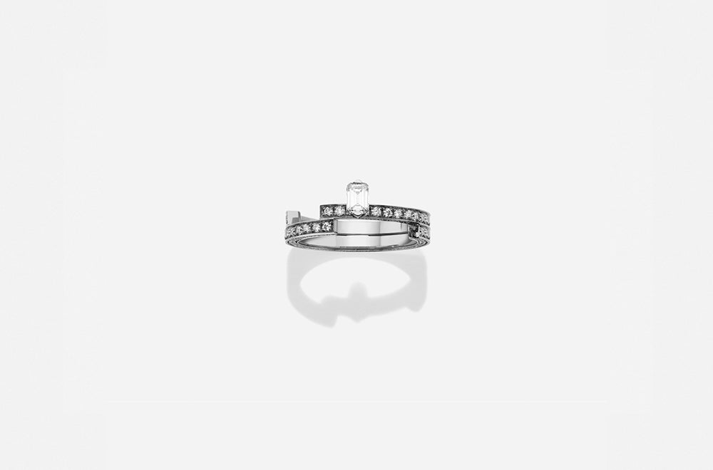 ENGAGEMENT RING / White Gold