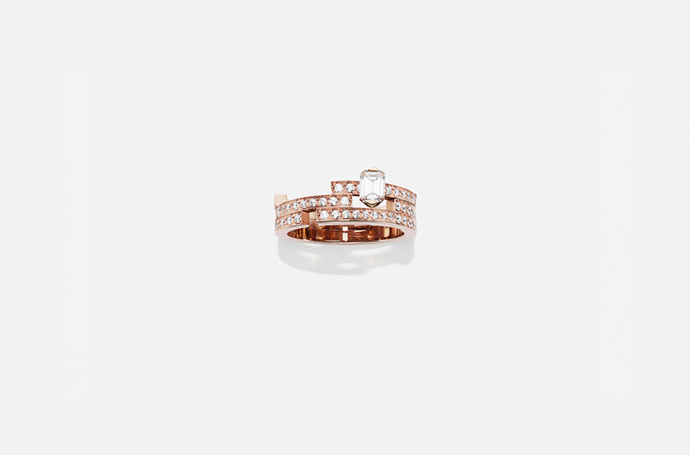 ENGAGEMENT RING / Rose Gold