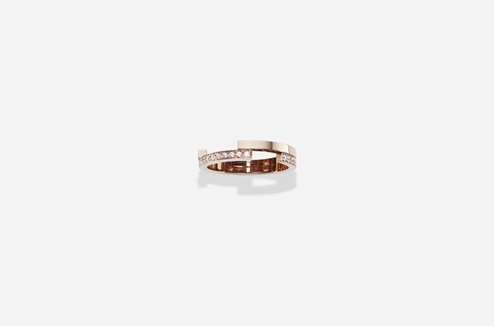 C RING R-XV-II-CS-C2-YG-WAS / Rose Gold