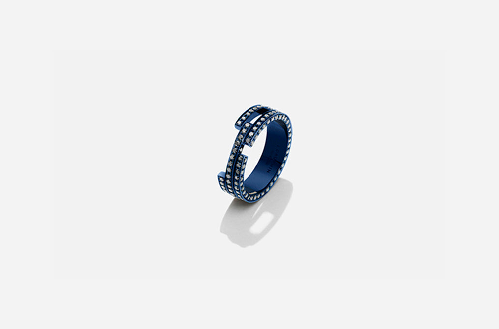 C RING / Blue Gold