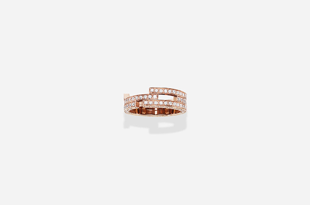 C RING / Rose Gold