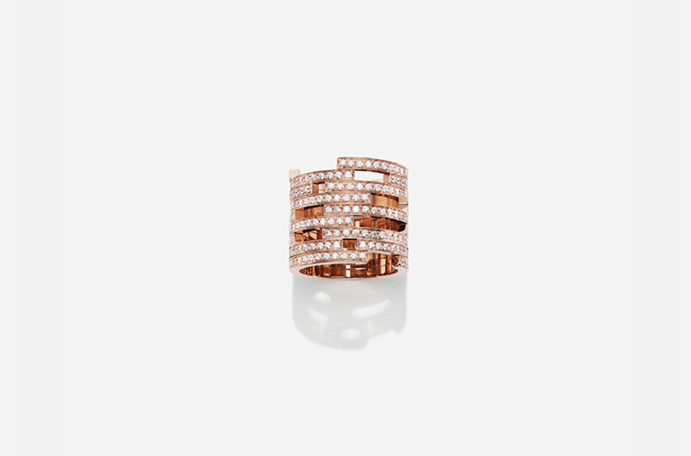 C RING / Rose Gold