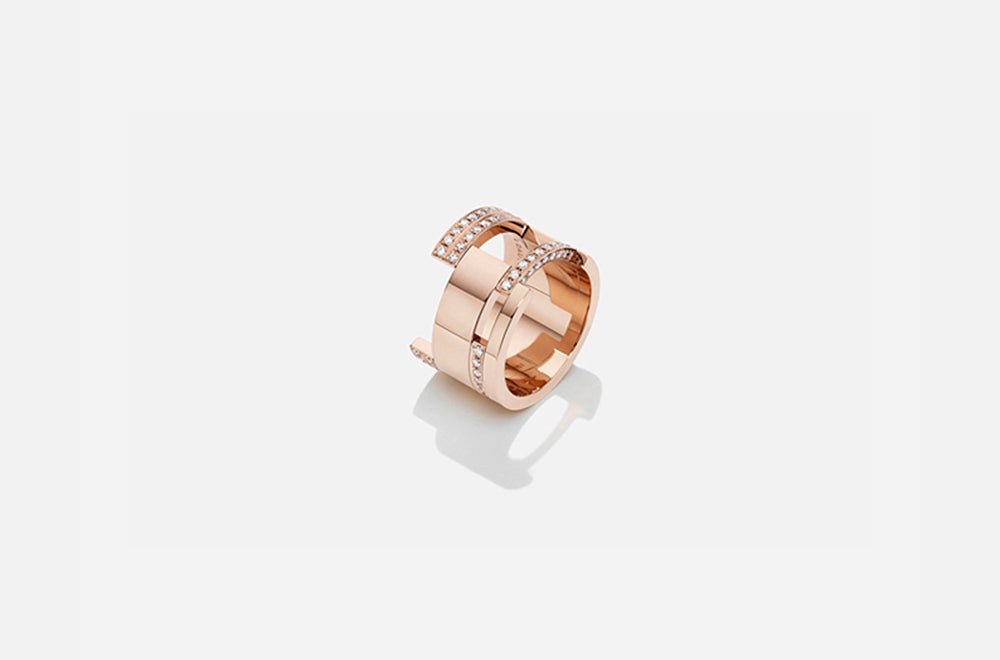 C RING / Rose Gold