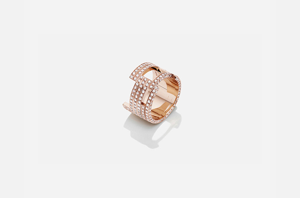 C RING / Rose Gold