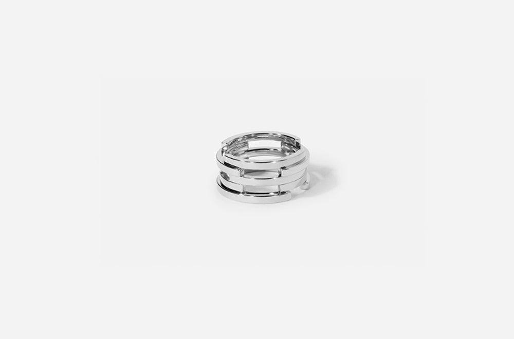 VOLUME RING / White Gold
