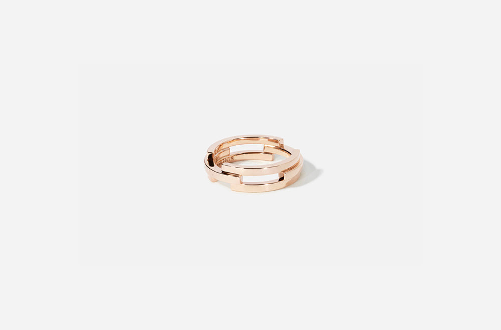 VOLUME RING / Rose Gold