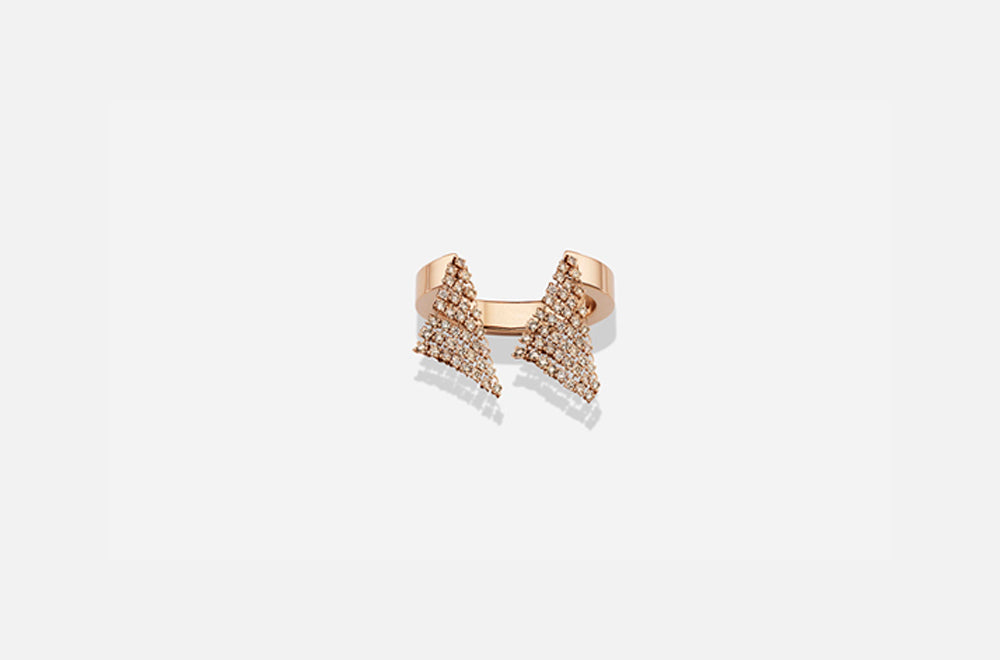 FLUID RING / Rose Gold