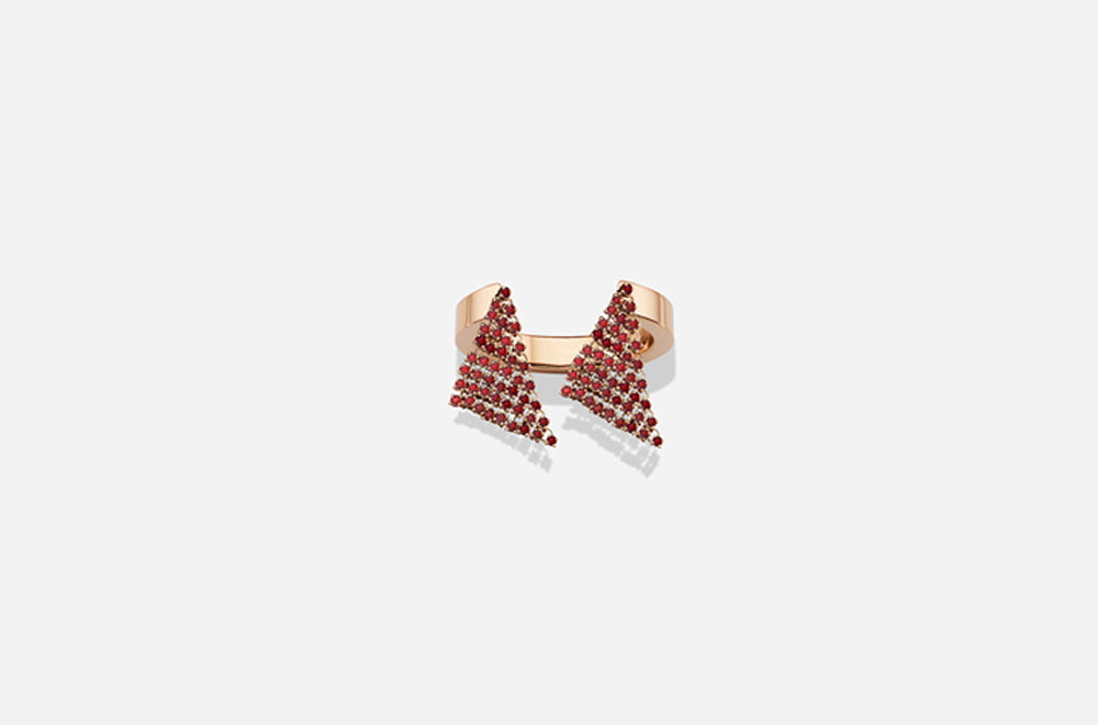 FLUID RING / Rose Gold