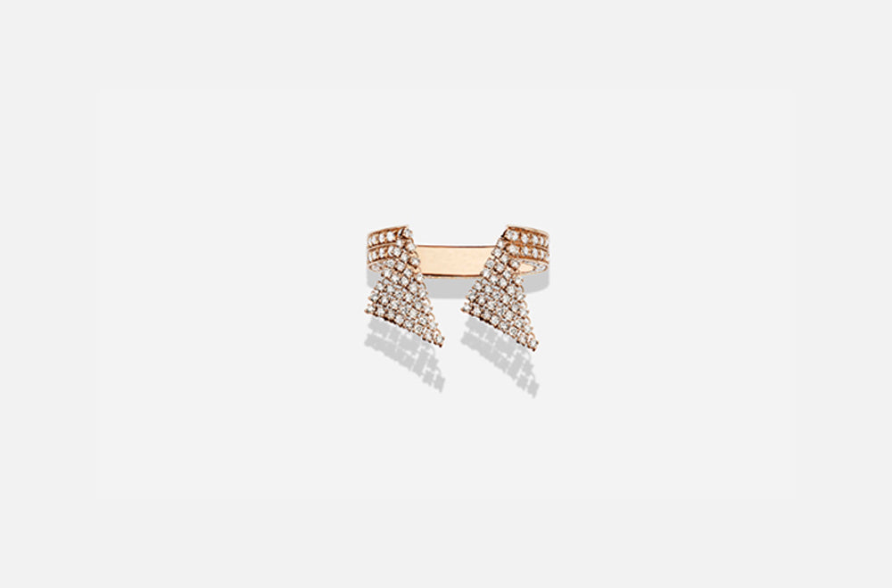 FLUID RING / Rose Gold
