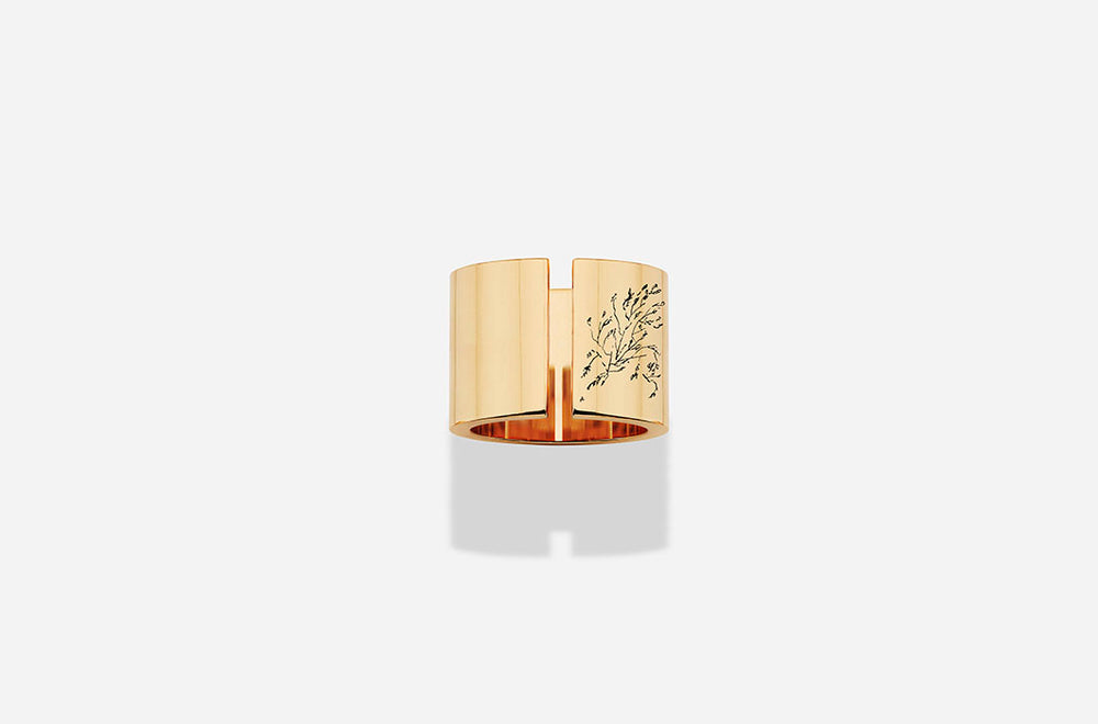 DAUPHIN X ETEL ADNAN RING / Rose Gold